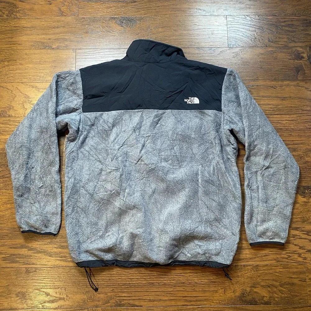 Vintage 90's The North Face Jacket Men's Size XL Gray Denali Fleece Polartec